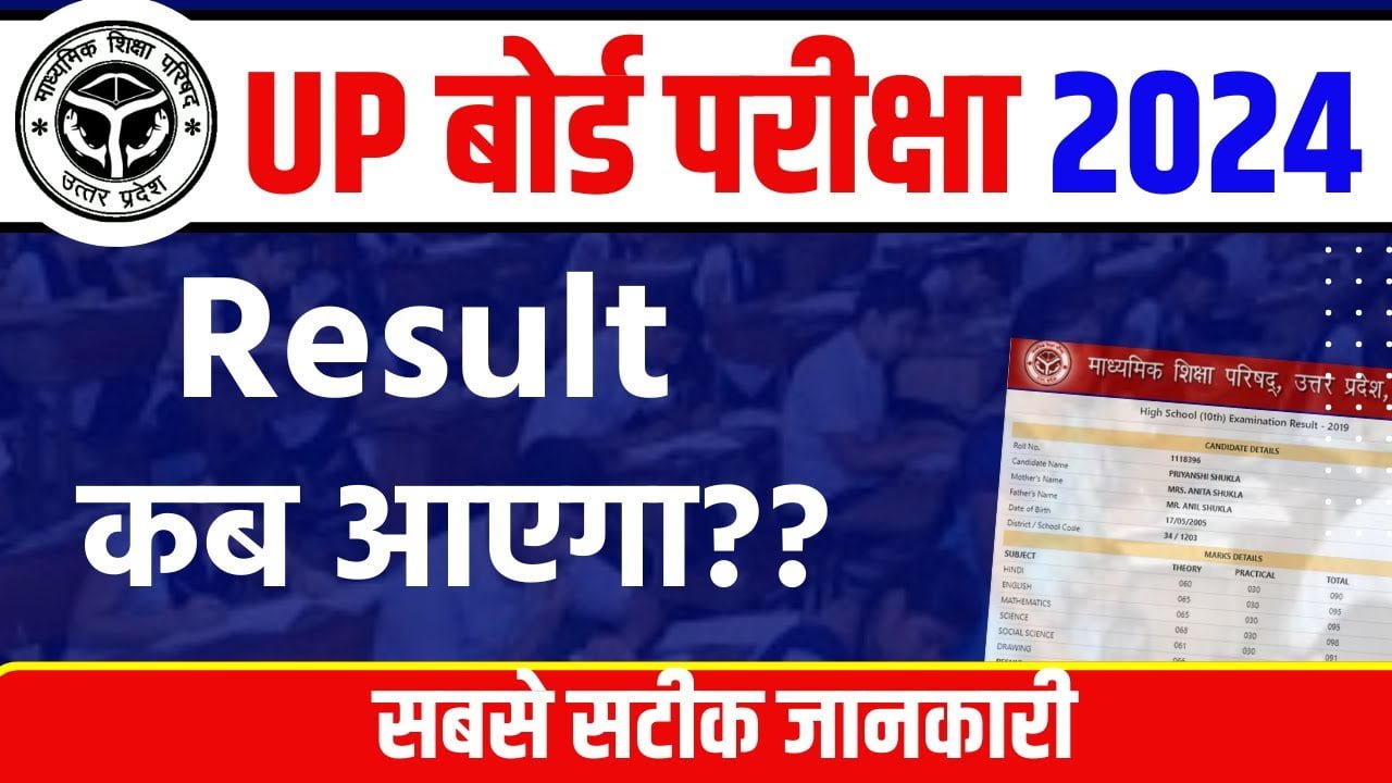 Up Board 10th 12th Result 2024 Kab Aayega यूपी बोर्ड हाईस्कूल इंटर